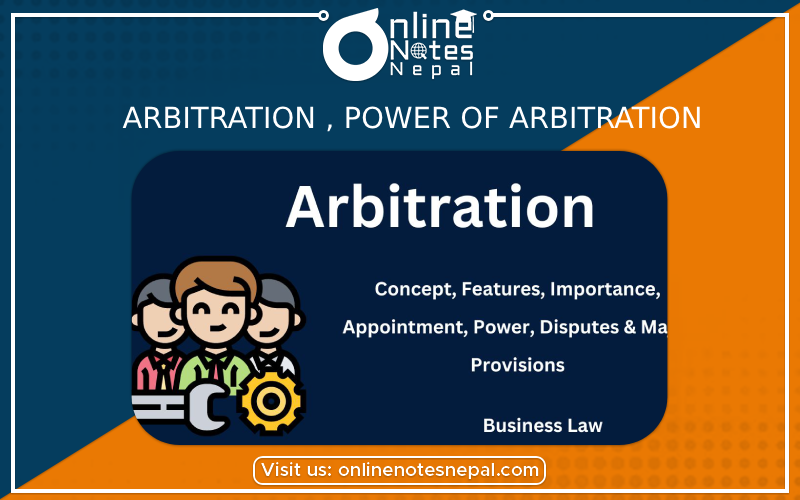 Arbitration , Power of Arbitration